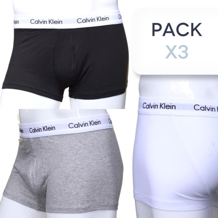 lot de calecon calvin klein pas cher