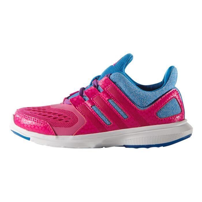 Chaussures v lo adidas Hyperfast 2.0 junior rose bleu enfant