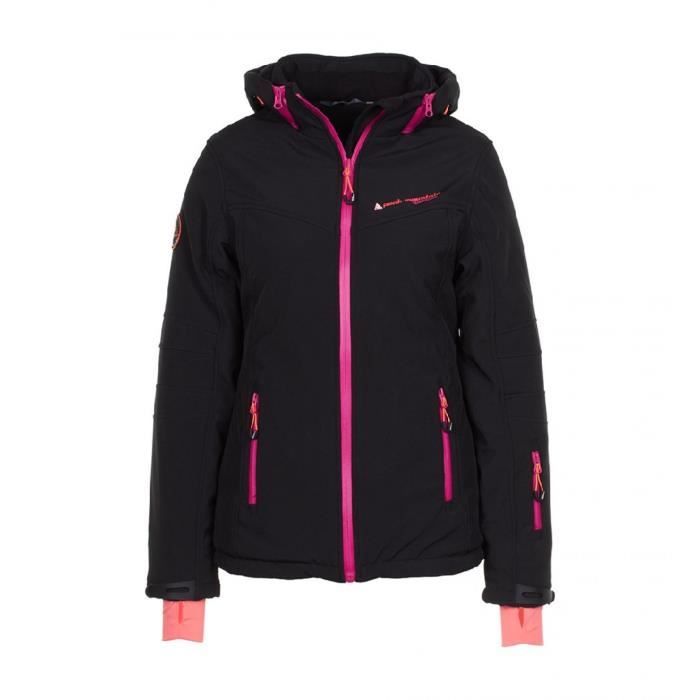 Peak Mountain - Blouson de ski femme AMALI-noir-XL