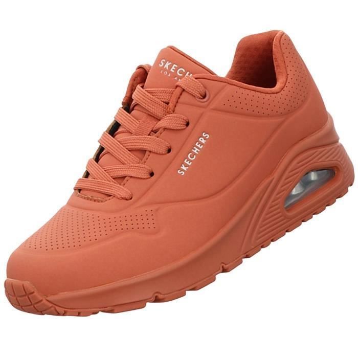 Basket skechers orange best sale