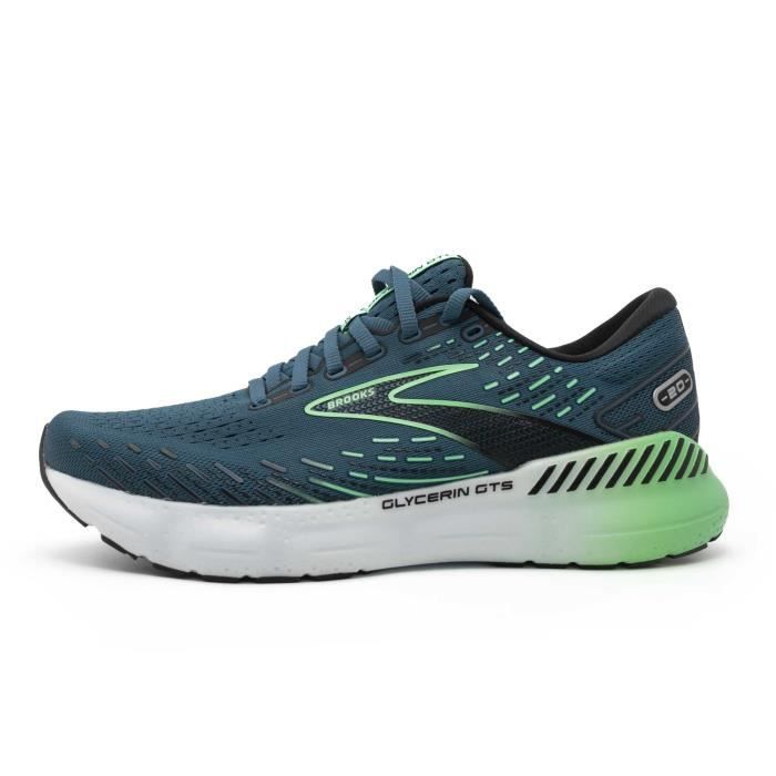 Chaussures de Running Brooks Glycerine GTS 20 Homme Bleu
