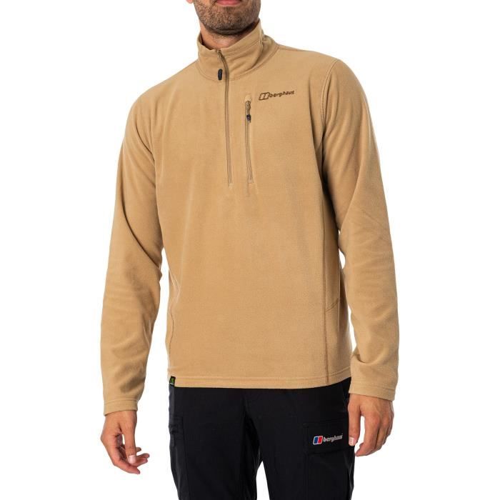 Polaire demi outlet zip homme