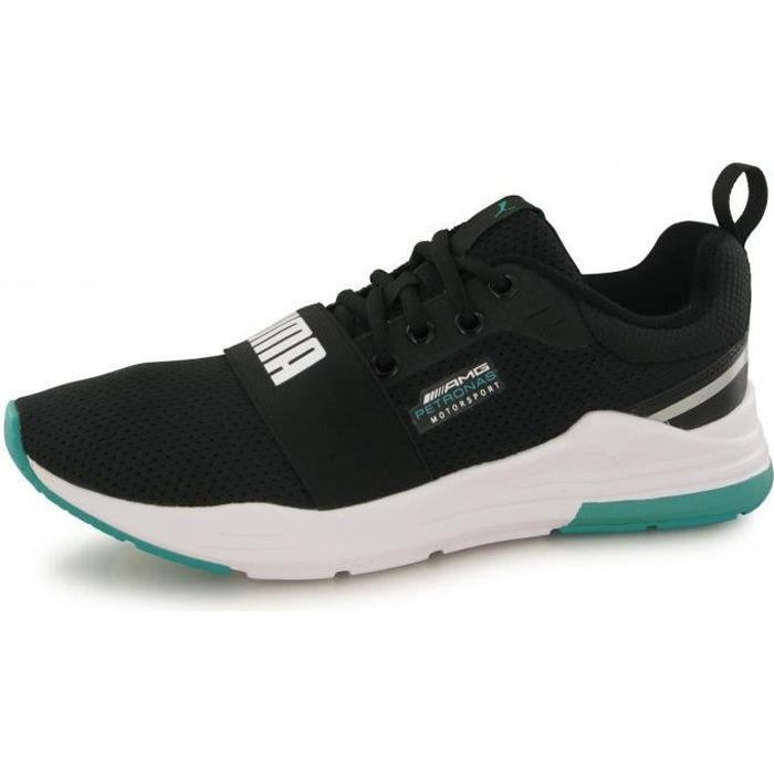 Baskets Puma Mercedes Amg Petronas Wired Run noir homme Noir