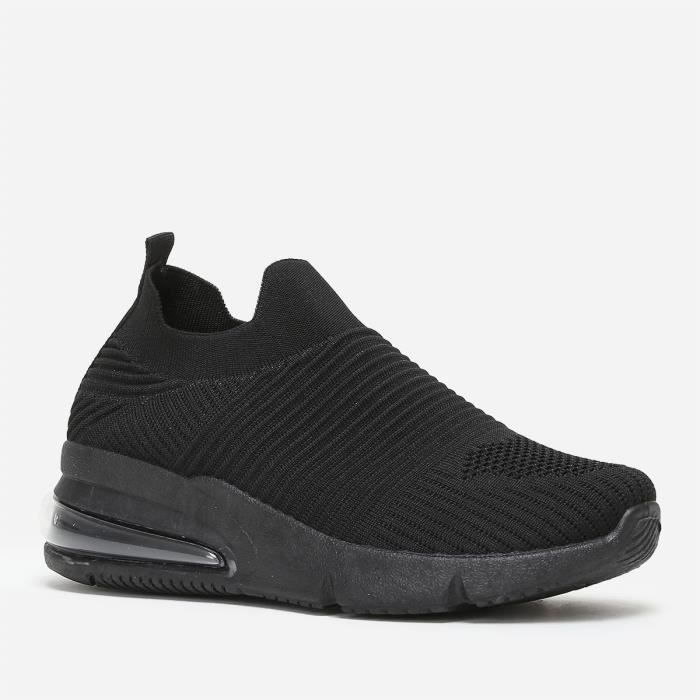 basket montante chaussette