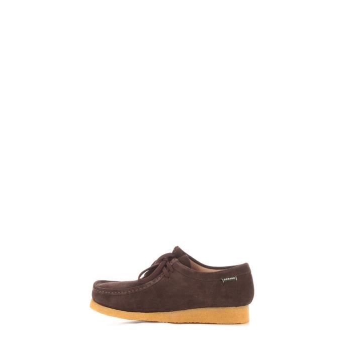 sebago cuir marron