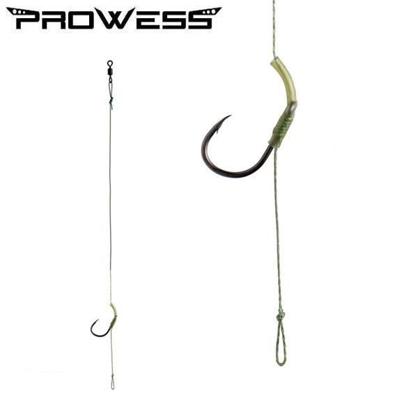 Bas De Ligne Tresse Prowess Elitech Skinline – 25lb (11,3kg) – 20m – Pêche Carpe – NEUF