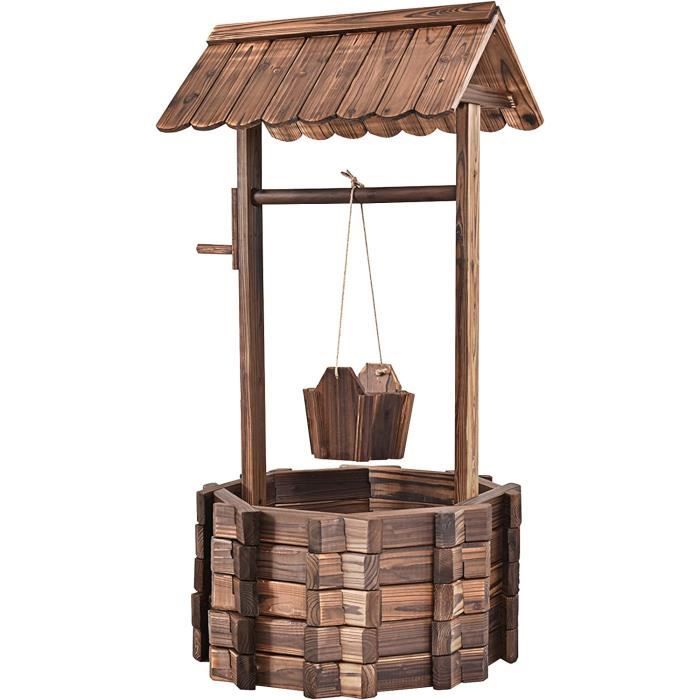 Fontaine Décorative D'Intérieur/Extérieur Avec Fée Et LED - 230V, Pompe 3,2W - Pour Jardin, Terrasse, Salon