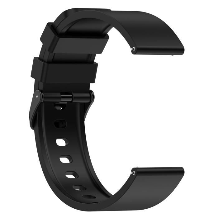 Bracelet Remplacement Montre ID115Plus HR - Coloré Noir