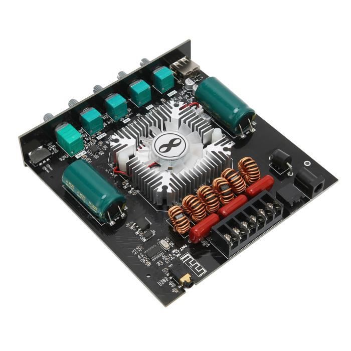 Carte Ampli Stéréo Numérique DX-0408 2.0 Canaux - Puissance Audio Pour Home Cinéma Et Musique