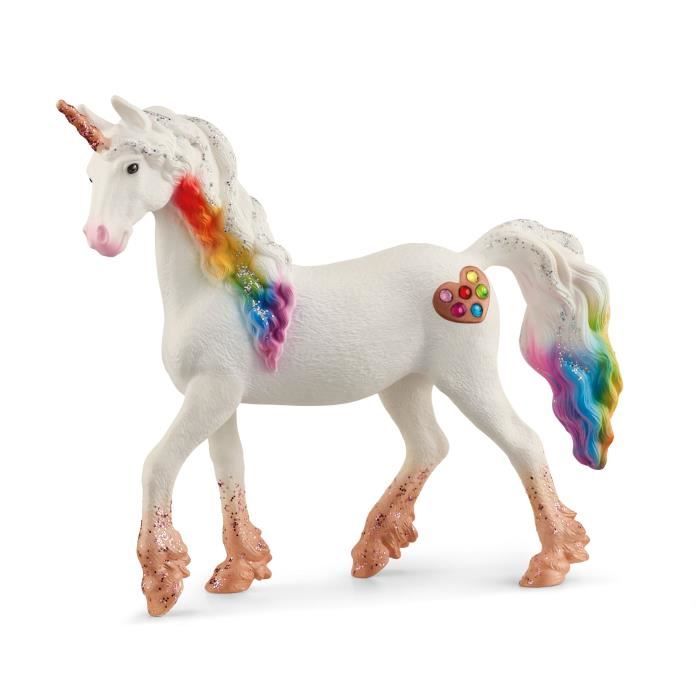 Figurine - SCHLEICH - Licorne arc-en-ciel, femelle - Gamme bayala®