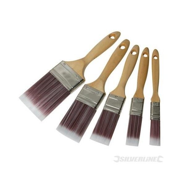 Meilleurs prix pour Pack 5 pinceaux synthétiques à bout arrondi