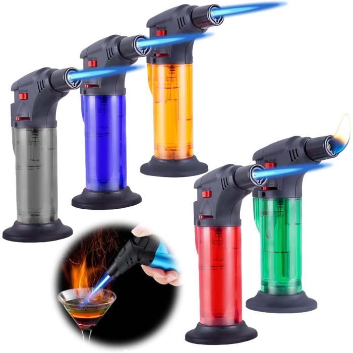 IXYHKB Lot 2 Briquets Tempête Rechargeables USB - Coupe-Vent Butane Design As Cool
