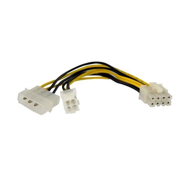 StarTech.com Adaptateur d’alimentation EPS 15 cm 4 broches vers 8 ...