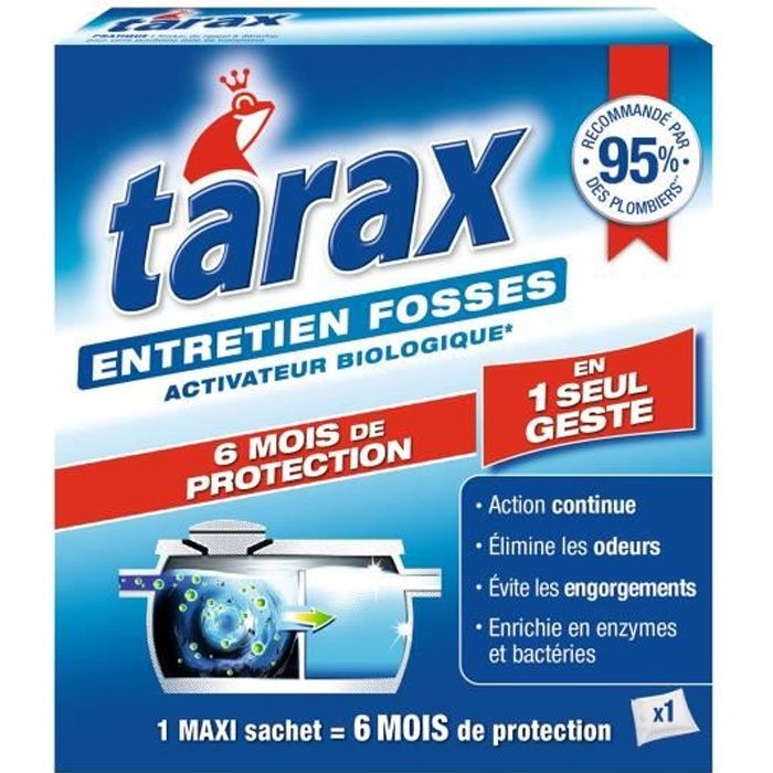 TARAX Entretien pour fosses Activateur Biologique - 200 g
