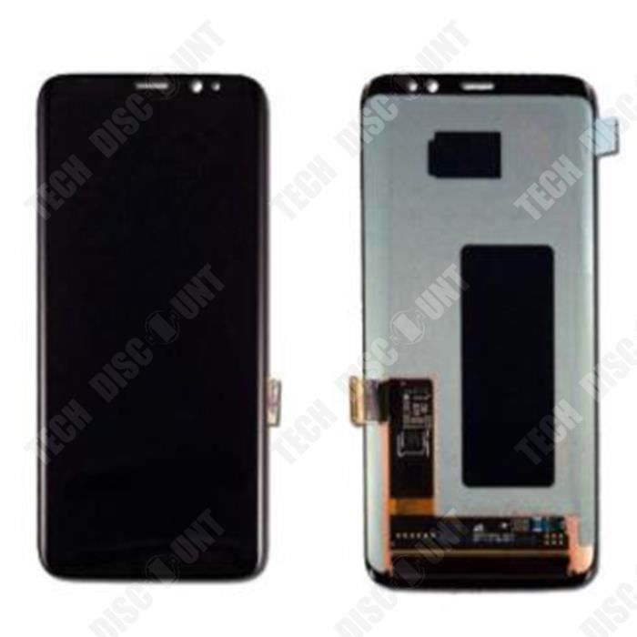 TD® Complet Ecran vitre tactile lcd - Noir Pour Samsung Galaxy S8 G950 G950F + Kit outils
