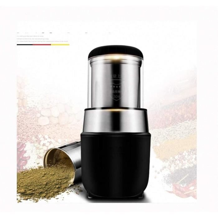 Moulin à Café électrique 550 Ml - 8 Lames Inox, Bleu - Neuf (prise UE)
