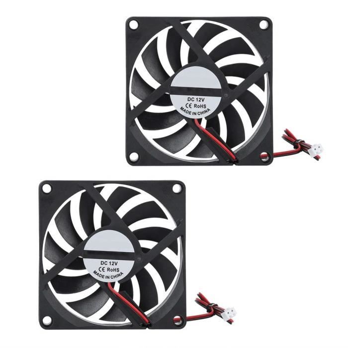 Ventilateur De Refroidissement, 2Pcs 8010 Refroidisseur D'Imprimante 3D ...