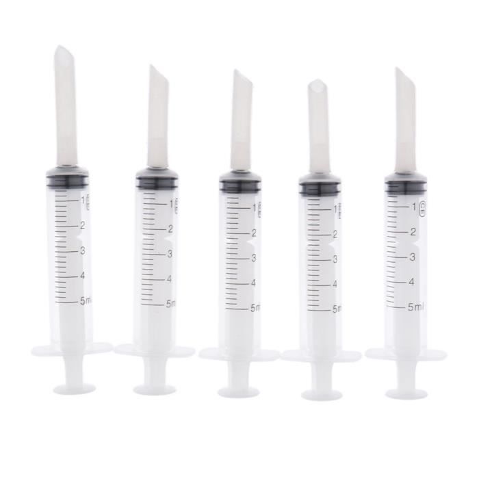 5 Pcs Perroquet Nourrir Syringe Feeder Lait D Eau Nourrisseur Pour Bebe Oiseaux 5 Ml Cdiscount