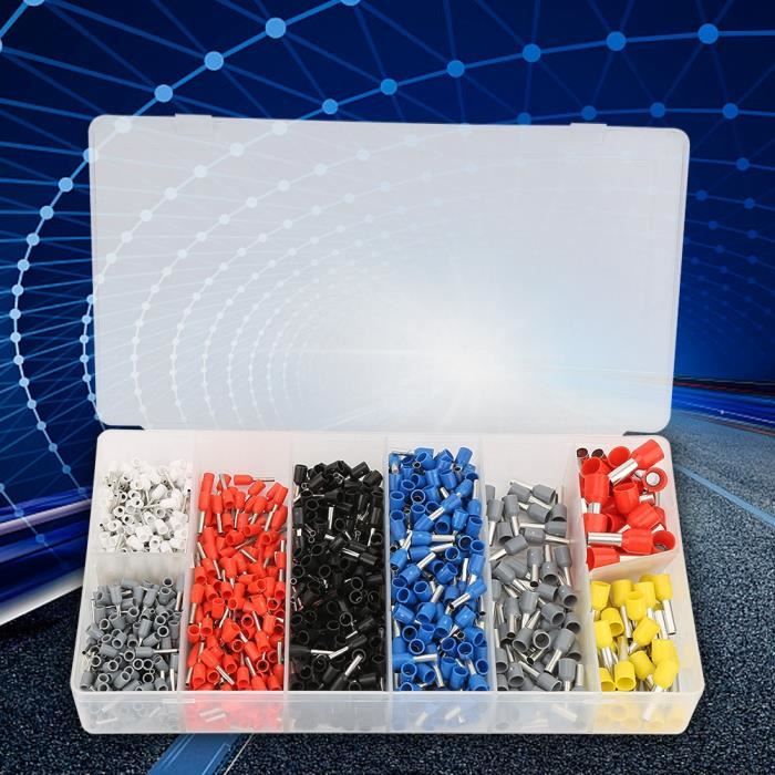 Pince à Sertir Professionnelle Pour Câbles 0,25-2,5mm² – Outil De Connexion électrique