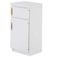 Garosa Réfrigérateur 1:12 mini réfrigérateur blanc excellent modèle de meubles accessoire de cuisine-1