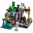 LEGO 21189 Minecraft Le Donjon du Squelette, Jouet Construction, Figurine Squelette avec Accessoires, Grotte-1