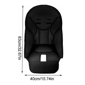 Housse De Rechange Pour Chaise Haute Peg Perego Prima Pappa Diner - Tissu Imperméable, Rembourrage Ouate Polyester 300g/m² - Lavable Machine 30°C