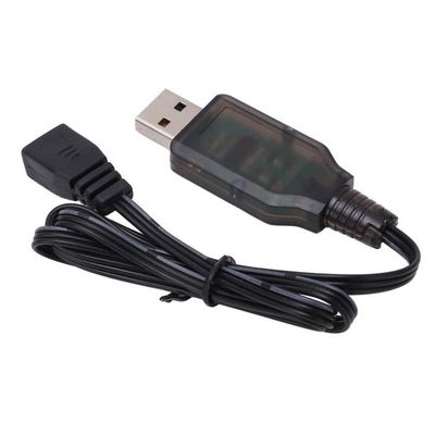 1/16 RC chargeur de voiture 7.4V 1000mA Lipo batterie chargeur USB câble de  charge pour 1/16 voiture télécommandée jeux assemble - Cdiscount Téléphonie