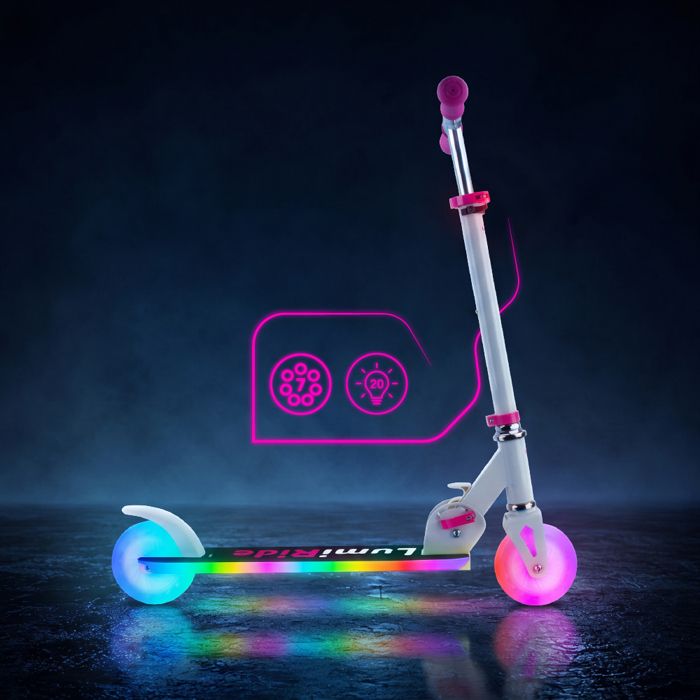 Trottinette Enfant 3 Roues Lumineuses Garçon Fille hauteur réglable 3 Trottinette Enfant 3 Roues Lumineuses Garçon Fille hauteur réglable 3