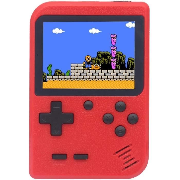 Game Boy - 400 Jeux Rétro Intégrés Classiques - Noir