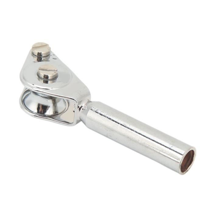 Embout Guide Canne à Pêche – Double Rouleau Métal, Pour Bricolage, Neuf