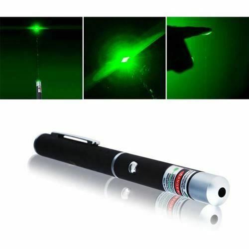 Pointeur laser haute puissance, laser vert pointeur tactique longue portée, laser  rechargeable à pression unique On / off, réglable