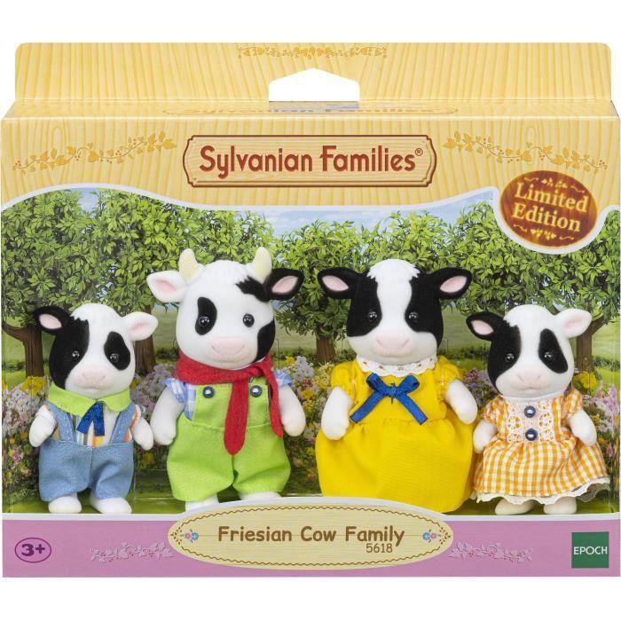 Sylvanian Families - 5618 - La famille vache bretonne
