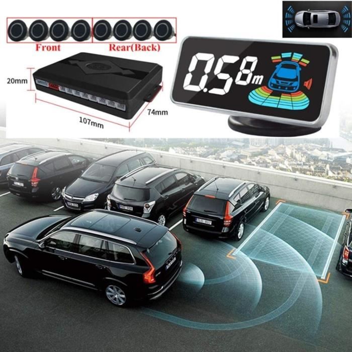 Kit Radar De Recul 8 Capteurs + LED écran, Le Radar à Inversion Bibi — free download