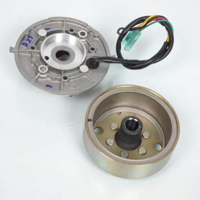 Stator rotor d allumage RSM pour Mobylette MBK 50 Magnum Racing Stator rotor d allumage RSM pour Mobylette MBK 50 Magnum Racing