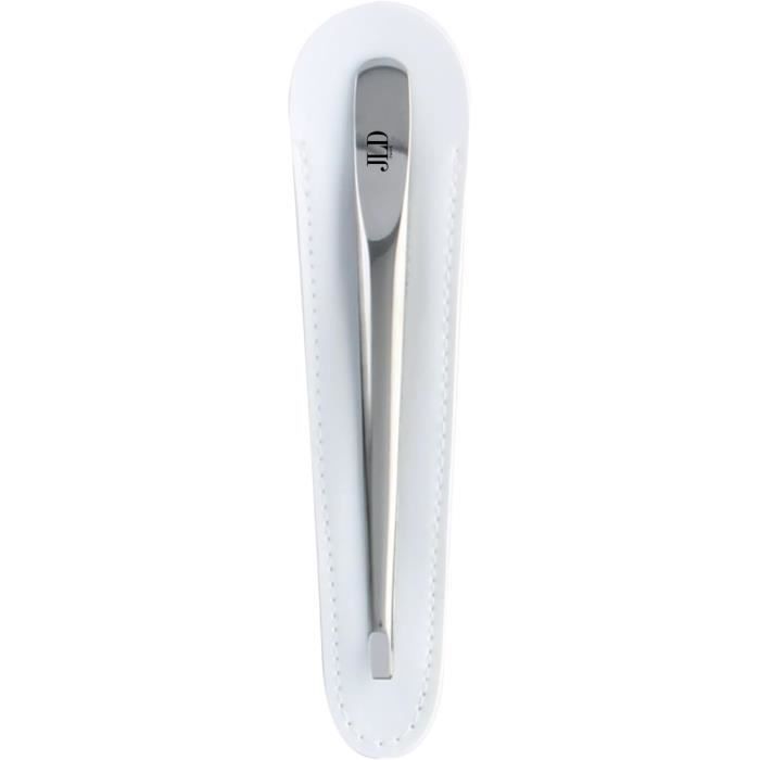 Kit De 2 Filtres Anti-cheveux Pour Douche/baignoire En Silicone Blanc + Pince - Protection Des Canalisations