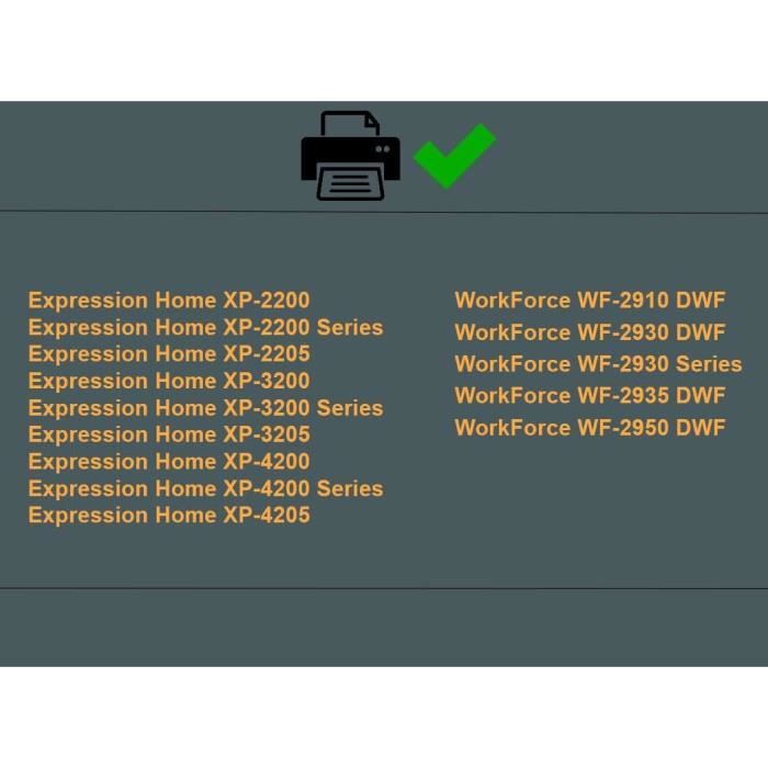 4 Cartouches D'Encre Compatible Avec Epson 604Xl Pour Expression Home  Xp-2200 Xp-2205 Xp-3200 Xp-3205 Xp-4200 Xp-4205 Workfo[J4371]