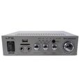 Ampli MFA1200-BT LTC Karaoké Hifi 100W USB/BT Silver-2