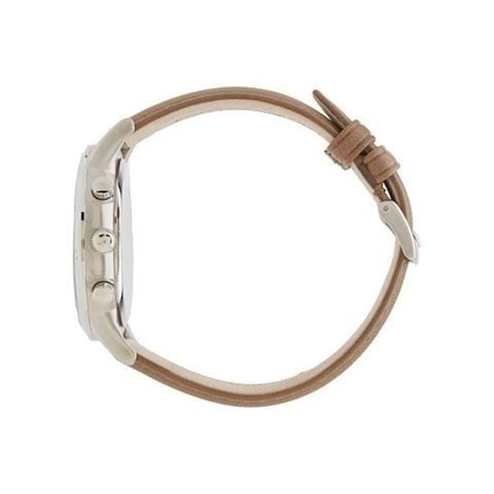 Montre Chronographe AR2471 Beige Achat vente montre Cdiscount