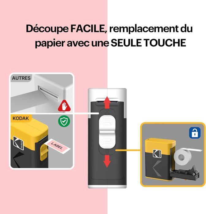 Stampante Etichette KODAK M50 Istantanea - Bluetooth Con 12 Rotoli Inclusi - Foto 14