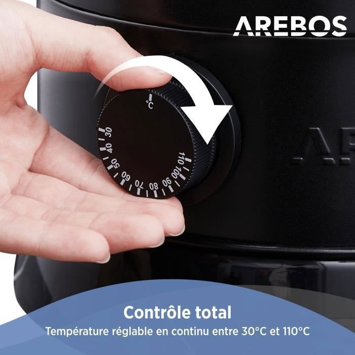 TolleTour Distributeur de Boisson Chaudes 1500W Chaudière à eau 8L à