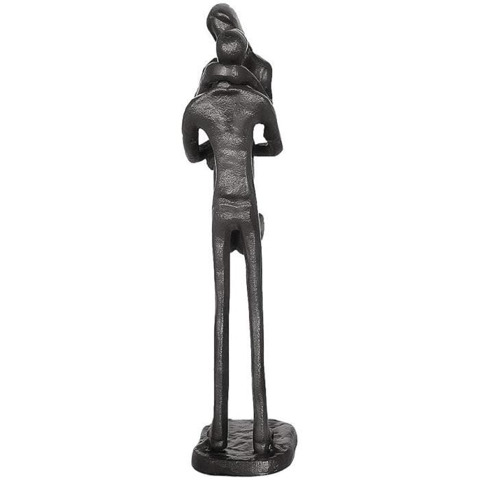 Decoration Bibliotheque Aoneky Statuette Couple - Sculpture Homme Femme En Fer - Statue Amour - Décoration De Maison Ou De Bureau - Cadeau Pour Anniversaire, Mariage(s'embrasser Derrière Sculptures Décoratives Decoration Bibliotheque Aoneky Statuette Couple - Sculpture Homme Femme En Fer - Statue Amour - Décoration De Maison Ou De Bureau - Cadeau Pour Anniversaire, Mariage(s'embrasser Derrière Sculptures Décoratives
