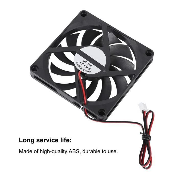 Ventilateur De Refroidissement, 2Pcs 8010 Refroidisseur D'Imprimante 3D ...