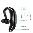 Oreillette Intra-auriculaire Bluetooth pour SAMSUNG Galaxy Note 4 (ROUGE)-3