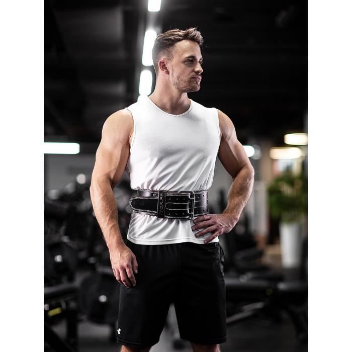 Ceinture De Musculation Fitgriff V2 - Haltérophilie Bodybuilding Powerlifting Hommes Femmes - Soutien Lombaire