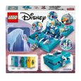 LEGO® Disney Princess™ 43189 La Reine des neiges 2 Les aventures d’Elsa et Nokk dans un livre de contes, Jouet créatif pour enfants-4