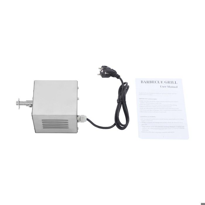 Moteur de Barbecue, Moteur Tourne Broche pour Barbecue en Acier — free download