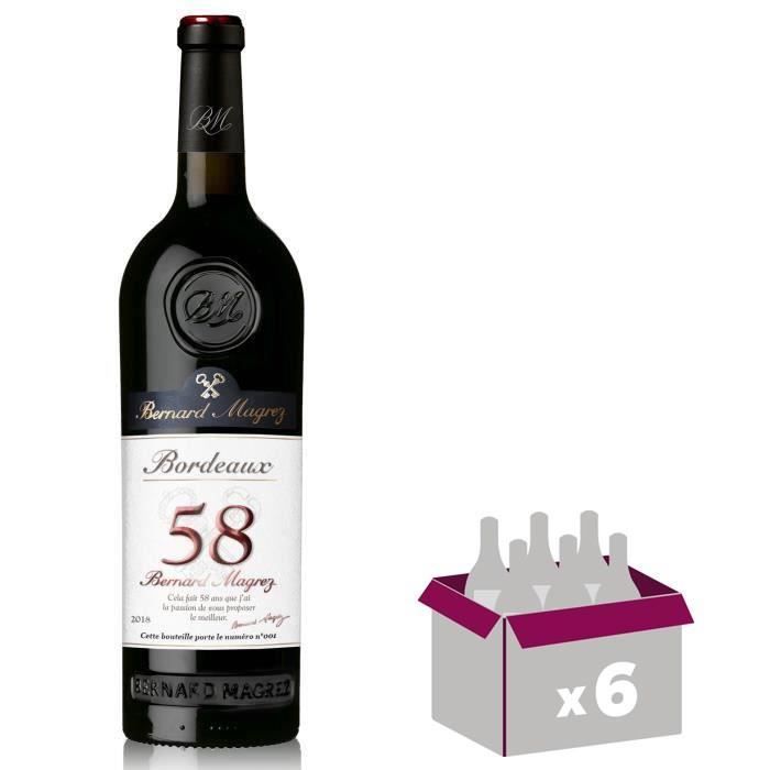 Bernard Magrez 58 2018 Bordeaux - Vin rouge de Bordeaux