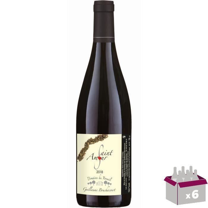 Domaine du Breuil Guillaume Bouchacourt 2020 Saint Amour - Vin rouge de Beaujolais x6