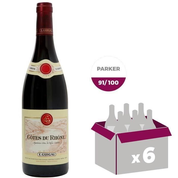 E. Guigal 2018 Côtes-du-Rhône - Vin rouge de la Vallée du Rhône