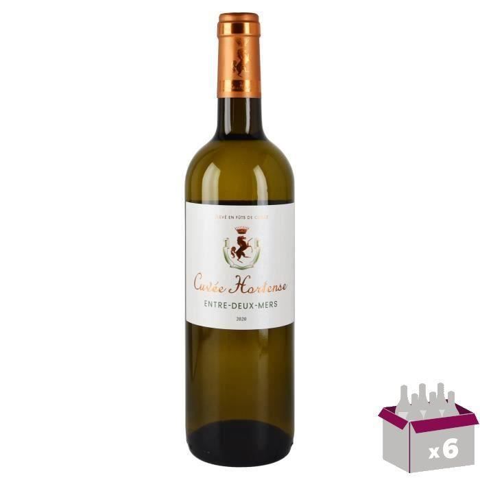 Cuvée Hortense 2020 Entre Deux Mers - Vin blanc de Bordeaux x6